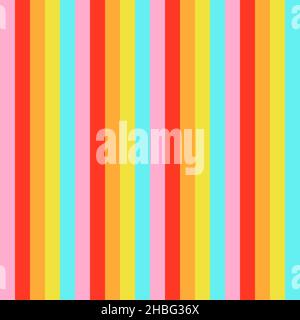 Motivo senza giunture arcobaleno. Illustrazione vettoriale. Illustrazione Vettoriale