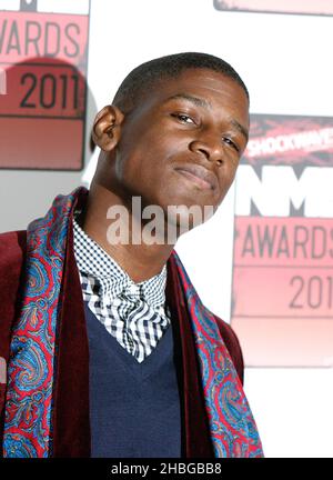 Labrinyth arriva agli Arrivi NME Awards alla Brixton Academy 02 di Londra Foto Stock