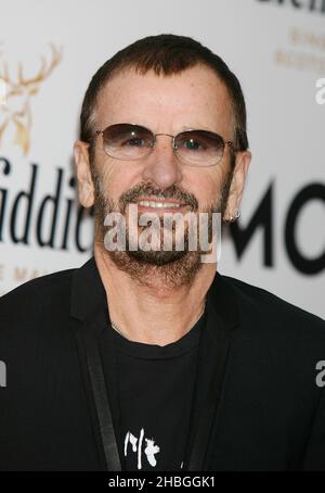 Ringo Starr arriva al Mojo Awards presso la Birreria, nel luglio 21,2011 a Londra. Foto Stock