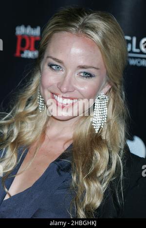 Noelle Reno arriva al Global Party al Natural History Museum di Londra Foto Stock