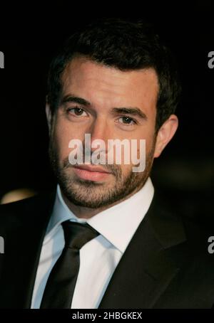 Tom Cullen arriva al BFI Film Festival Awards 55th alla LSO Church, Old Street, East London Foto Stock