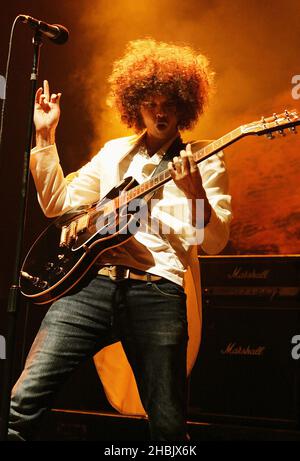 Andrew Stockdale di Wolfmother. Foto Stock