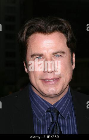 John Travolta alla prima di 'sentenza di morte'. (NEW YORK) Foto Stock