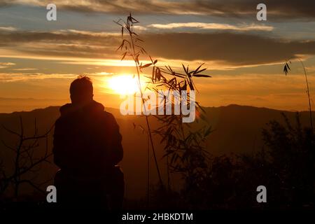 Questo è un posto pieno di bellezza Foto Stock