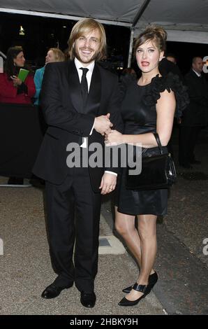 Kevin Bishop arriva per i British Comedy Awards 2009 agli LWT Studios di Londra. Foto Stock