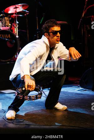 Richard Ashcroft suona con la sua nuova band, le Nazioni Unite del suono al Shepherd's Bush Empire di Londra Foto Stock