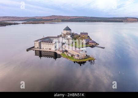 La bella Lough Derg nella contea di Donegal - Irlanda. Foto Stock