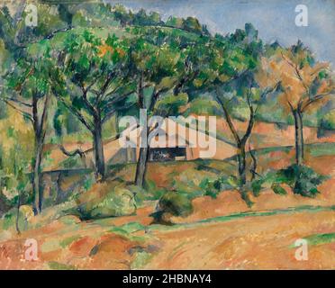 Casa in Provenza (Maison en Provence) (ca.1890) di Paul Cézanne. Foto Stock