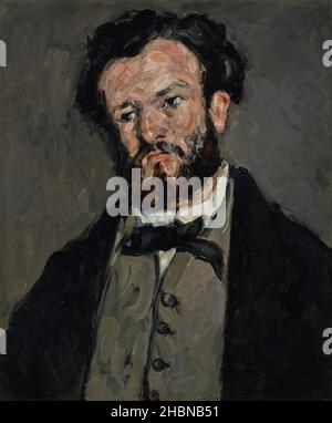 Ritratto di Antonio Valabrègue (ca. 1869-1871) di Paul Cézanne. Foto Stock