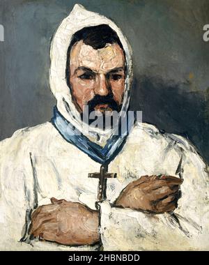 Zio di Paul Cézanne: Antoine Dominique Sauveur Aubert (1866) ritratto pittura. Foto Stock