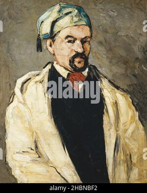 Antoine Dominique Sauveur Aubert (1817), lo zio degli Artisti (1866) di Paul Cézanne. Foto Stock