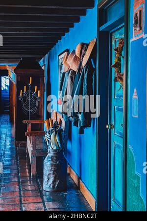 Casa Palopó, un hotel boutique sulle rive del Lago di Atitlán, Guatemala Foto Stock