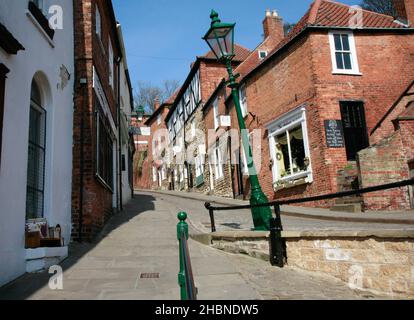 Ripida collina Lincoln Foto Stock