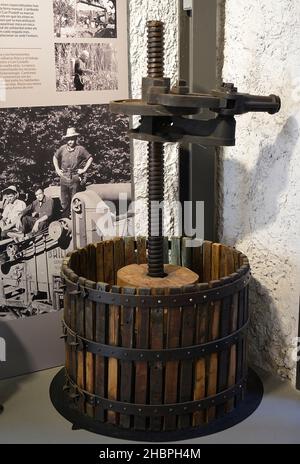 Museo della Foresta e la Payesia di Vallgorguina nella regione Valles provincia orientale di Barcellona, Catalogna, Spagna Foto Stock