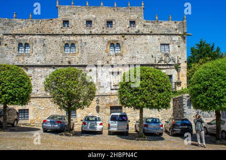 Palazzo Palacio de Velarde a Santillana del Mar città storica situata nella comunità autonoma della Cantabria nel nord della Spagna Foto Stock