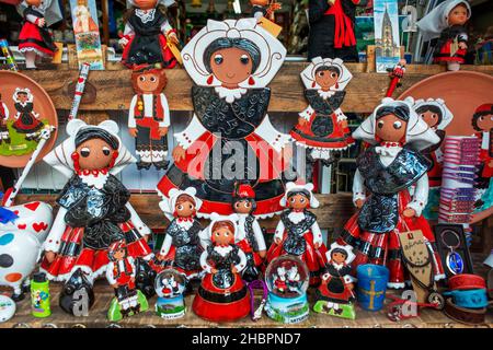 Souvnir tradizionale asturiano a Oviedo, Asturias, Spagna settentrionale Foto Stock