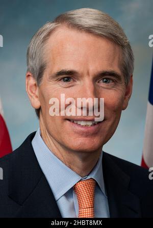 Ritratto ufficiale del senatore degli Stati Uniti Rob Portman (R-OH) ca. 6 luglio 2011 Foto Stock