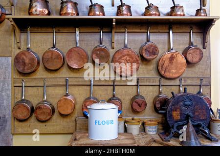 Cucina del Castello di Culzean - Maybole in Ayrshire Scozia, Regno Unito. 22nd del luglio 2021 Foto Stock