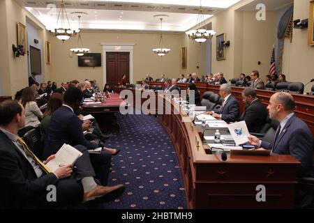 Riunione del Comitato del bilancio della casa nella sessione ca. 15 gennaio 2020 Foto Stock