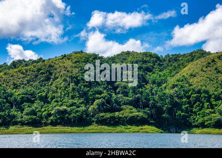 Riserva naturale di Hanabanilla, Villa Clara, Cuba Foto Stock