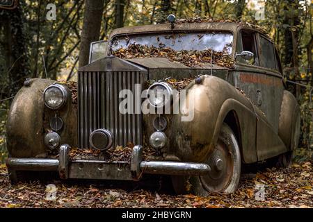 Auto d'epoca, Neandertal, Erkrath, Germania Foto Stock