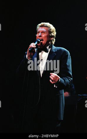 Michael Crawford in concerto al Royal Festival Hall di Londra. 19th aprile 2000. Foto Stock