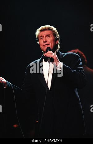 Michael Crawford in concerto al Royal Festival Hall di Londra. 19th aprile 2000. Foto Stock