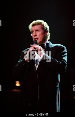 Michael Crawford in concerto al Royal Festival Hall di Londra. 19th aprile 2000. Foto Stock