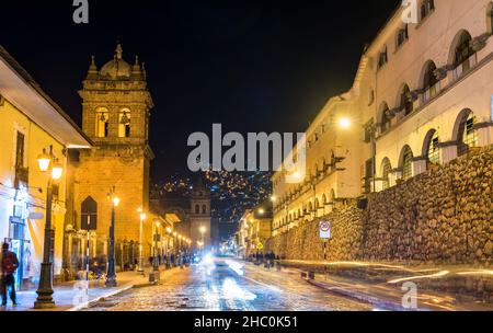 Chiesa di Santa Clara a Cusco, Perù Foto Stock