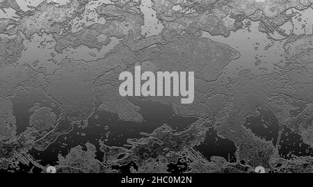 Fondo piatto industriale nero e bianco ruggine metallo, fondo vintage arrugginito ferro trama fondo Foto Stock