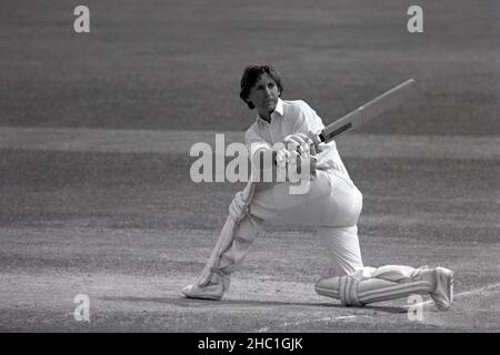 J R T Barclay of Sussex batting - Middlesex / Sussex (campionato della contea di Schweppes), presso Lord’s Cricket Ground, Londra, Inghilterra 27,29 e 30 maggio 1978 Foto Stock