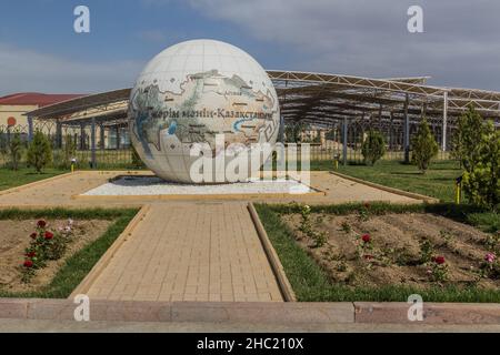 TARAZ, KAZAKISTAN - 30 MAGGIO 2018: Antico insediamento di Taraz Kazakistan Foto Stock