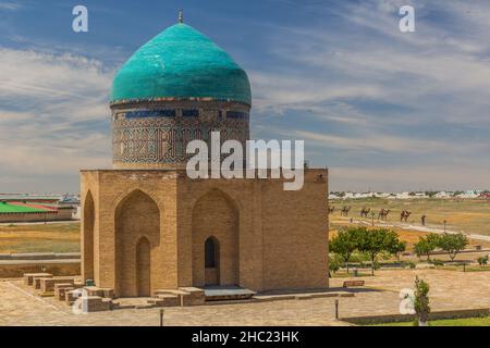 Mausoleo di Rabia Sultan Begim in Turkistan, Kazakistan Foto Stock