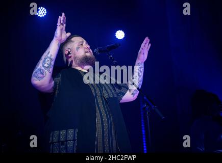 Rag n Boneman in concerto' Liverpool Regno Unito Dicembre 2021 Foto Stock