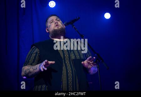 Rag n Boneman in concerto' Liverpool Regno Unito Dicembre 2021 Foto Stock