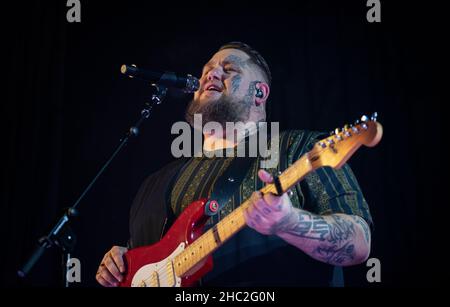 Rag n Boneman in concerto' Liverpool Regno Unito Dicembre 2021 Foto Stock