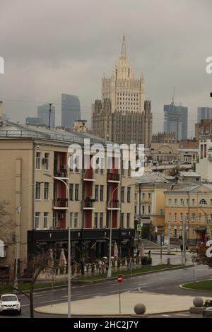 Il Ministero degli Affari Esteri di Mosca, Russia Foto Stock