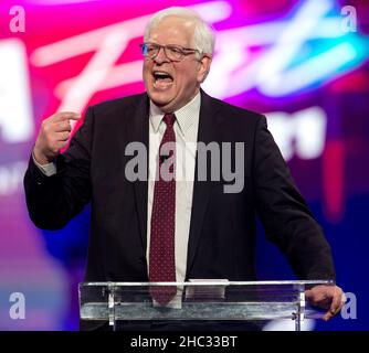 Phoenix, Arizona, Stati Uniti. 19th Dic 2021. DENNIS PRAGER parla all'AmericaFest, un evento Turning Point USA.(Credit Image: © Brian Cahn/ZUMA Press Wire) Foto Stock