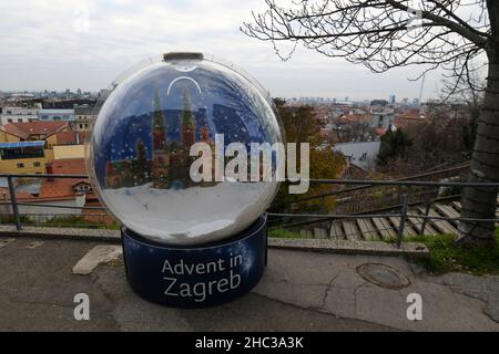 Avvento a Zagabria 2021-22, Croazia Foto Stock