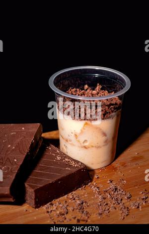 Frappè al cioccolato Foto Stock