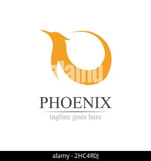 Illustrazione vettoriale del logo Phoenix Illustrazione Vettoriale