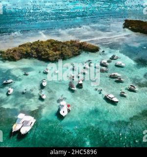 Splendida vista sulla natura. Famosi luoghi turistici. Disegno a mano con pennelli a olio Foto Stock