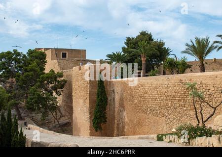 Alicante è una città e un comune della Spagna, capoluogo della provincia, nella Comunità Valenciana. Foto Stock