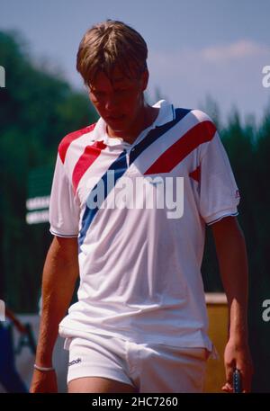 Il tennista svedese Magnus Larsson, anni '90 Foto Stock