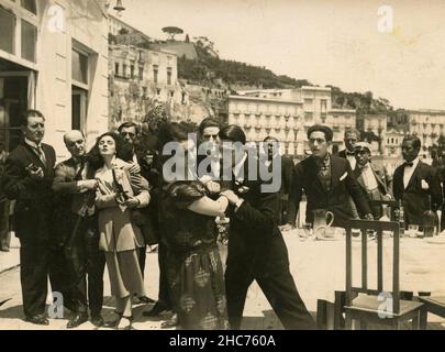 Antonio di Costanzo nel film 'Nfama (voglia'a tte) i Want You, 1924 Foto Stock