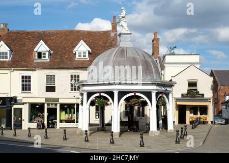 Il Buttercross a Bungay Village Suffolk Foto Stock