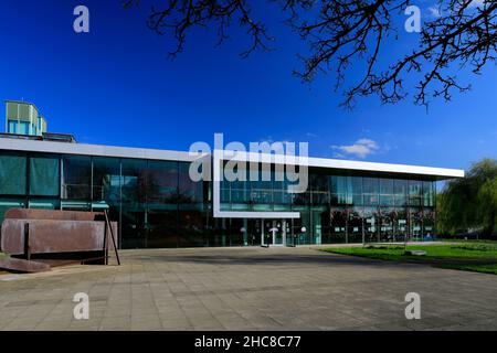 The Key Theatre, Peterborough Embankment, Peterborough City, Cambridgeshire, Inghilterra, REGNO UNITO Foto Stock