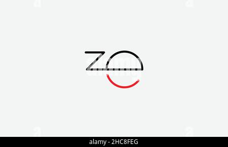 Logo ZE EZ Z e Vector Illustrazione Vettoriale