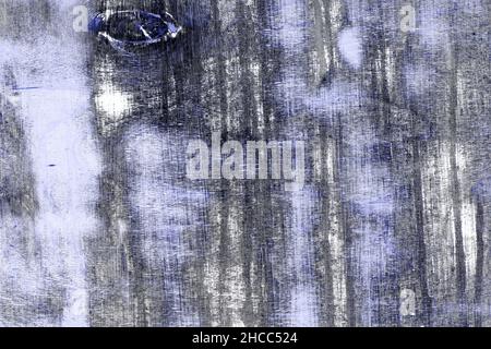cute blu grunge trama di legno pavimento con grandi macchie chiaro - astratto sfondo foto Foto Stock