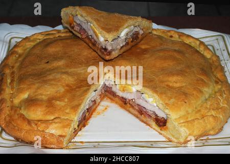 Pasti ricchi e nutrienti, piatti nutrienti. Foto Stock